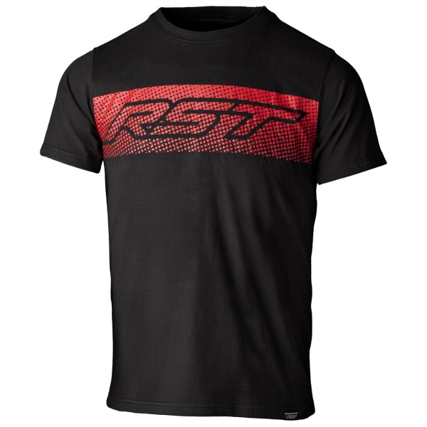 RST RST Gravel Mens T-Shirt Black And Red
